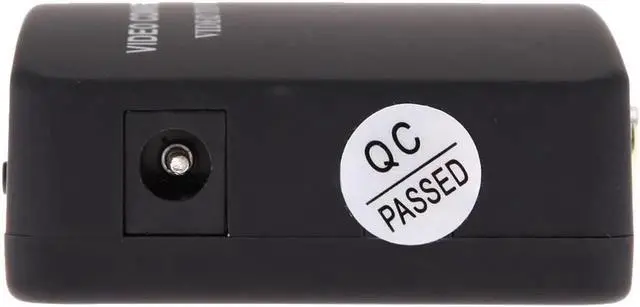 Alt view image 3 of 6 - BS Plug BNC To VGA Video Converter For PC Laptop TV RCA Composite S-Video AV In To PC VGA LCD Out Converter Adapter Switch Box
