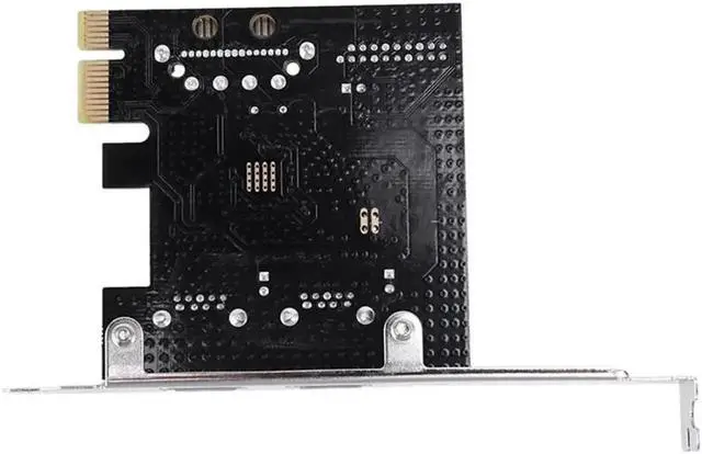Alt view image 3 of 4 - 4 Ports USB 3.0 PCIe PCI Express Expansion Card 2 External Ports & 2 Internal 19Pin Header for PCI-E x1/x4/x8/x16 Computer PC