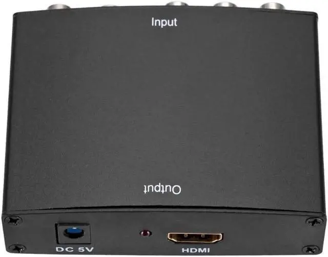 Alt view image 2 of 6 - YPBPR to HDMI 1080P HDMI to RGB YPbPr Component Video Converter With R/L Audio Adapter Converter For TV PC DVD Monitor