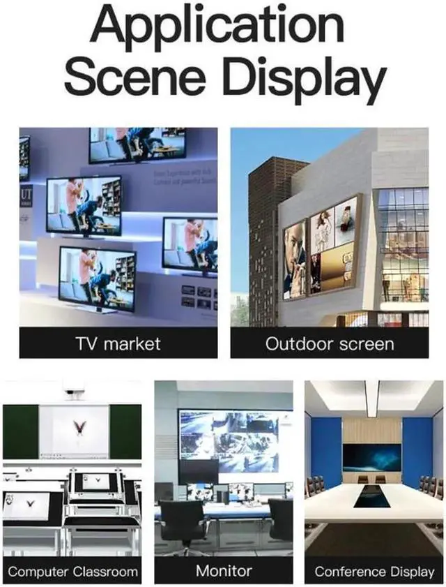 Alt view image 6 of 6 - YPBPR to HDMI 1080P HDMI to RGB YPbPr Component Video Converter With R/L Audio Adapter Converter For TV PC DVD Monitor