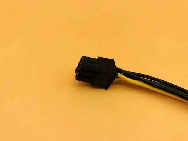 Alt view image 3 of 6 - Dual SATA 15Pin Male to 6pin PCI E PCIe PCI Express Graphics Video Display Card Dual SATA to 6pin Power Cable for ETH BTC Mining