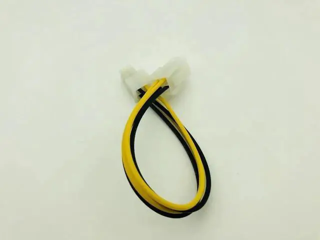 Alt view image 5 of 6 - 8Inch 4 Pin Male to 4Pin Female ATX PC CPU Power Supply Extension Cable Cord Adapter Motherboard P4 Power Cable for Desktop 20cm