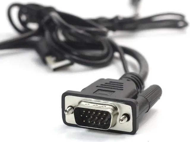 Alt view image 3 of 4 - VGA to HDMI Converter Adapter Output 1080P HD with Audio VGA2HDMI TV AV to HDTV Video Cable Converter Adapter for TV PC