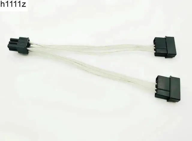Main image of 2*4 Pin Molex IDE to 6Pin PCI E Graphic Card Power Supply Cable Adapter PC Video Card Connector Cable Converter Cord for Mininig