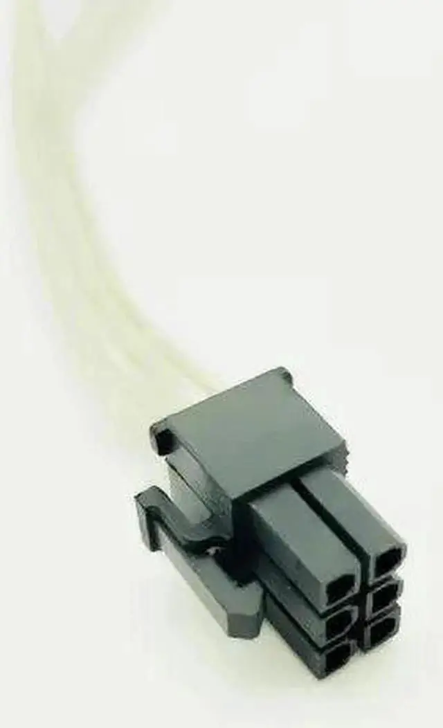 Alt view image 3 of 6 - 2*4 Pin Molex IDE to 6Pin PCI E Graphic Card Power Supply Cable Adapter PC Video Card Connector Cable Converter Cord for Mininig