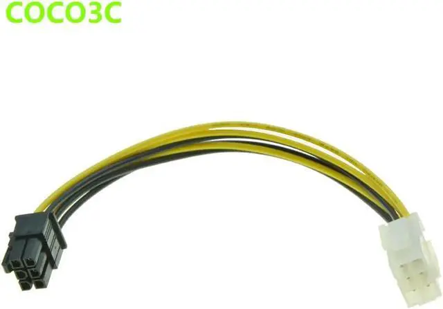 Alt view image 3 of 4 - PCI-E 6Pin extension power supply cable 6 Pin Male to female PSU GPU cable For PCI express Graphics Video Card