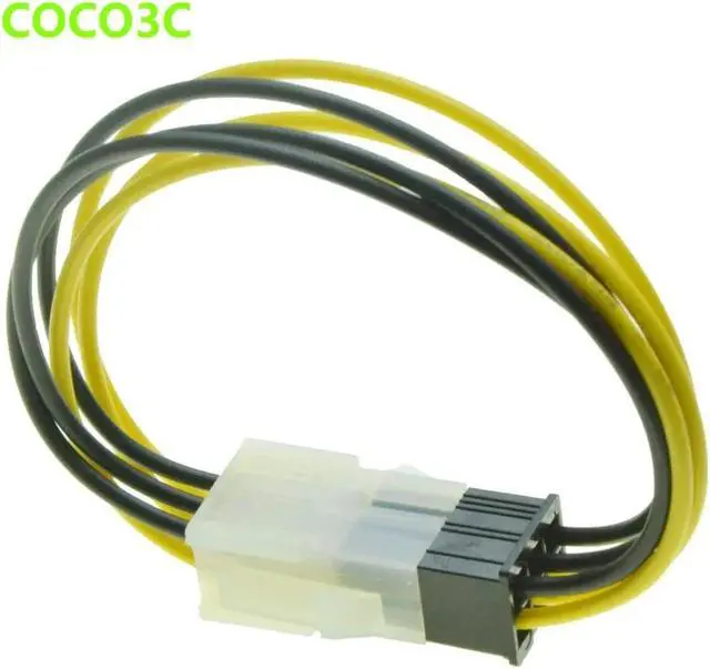 Alt view image 2 of 4 - PCI-E 6Pin extension power supply cable 6 Pin Male to female PSU GPU cable For PCI express Graphics Video Card