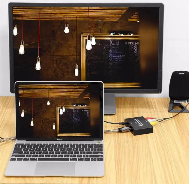 Alt view image 2 of 6 - HDMI to RGB Component (YPbPr) Video +R/L Audio Adapter Converter HD TV HD Video Converter 2 Channel LPCM 1.65Gbps/165MHz