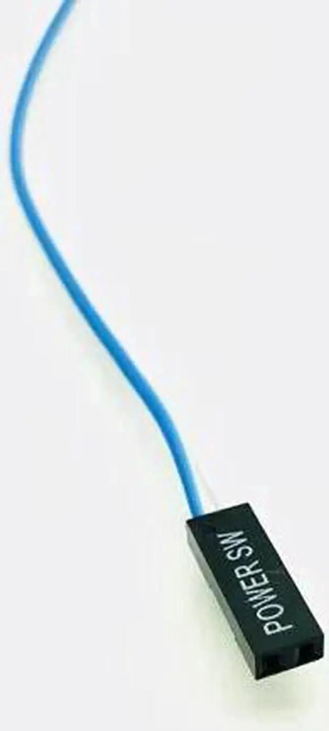 Alt view image 3 of 6 - 10Pcs 2Pin 50cm SW PC Power Cable on/off Push Button ATX Computer Switch Wire Power SW Switch Cable Re start Cord for BTC Mining