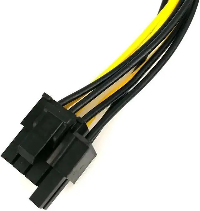 Alt view image 5 of 6 - Computer Accessories 25cm PCI-e 8pin to Dual 8Pin/ PCIE 8pin-2x(6+2pin) Graphics Video Card Power Cable PCI-E L0313