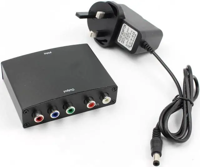 Alt view image 6 of 6 - 4K HDMI to 5RCA RGB Component YPbPr Video + R/L Audio Adapter Converter For HD TV DVD P.25
