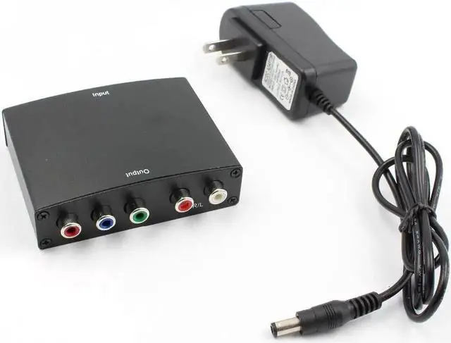 Main image of 4K HDMI to 5RCA RGB Component YPbPr Video + R/L Audio Adapter Converter For HD TV DVD P.25