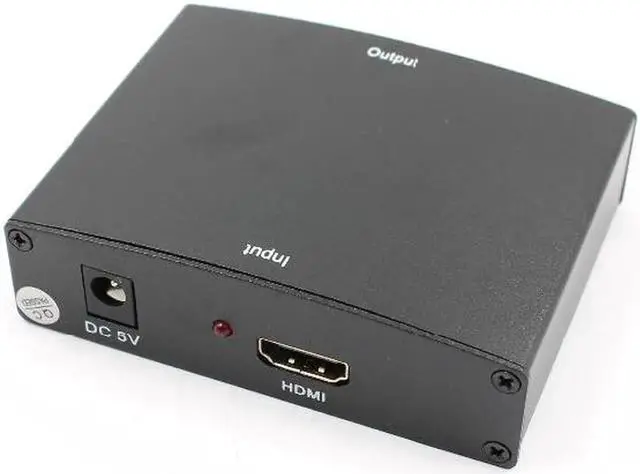 Alt view image 2 of 6 - 4K HDMI to 5RCA RGB Component YPbPr Video+R/L Audio Adapter Converter HD TV DVD