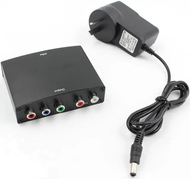 Alt view image 6 of 6 - 4K HDMI to 5RCA RGB Component YPbPr Video+R/L Audio Adapter Converter HD TV DVD