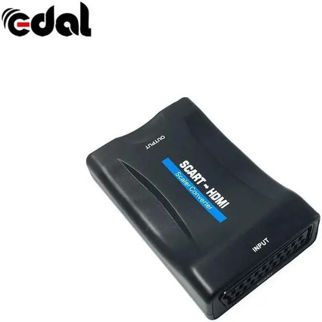 Alt view image 5 of 6 - 1080P Scart To HDMI Converter HDMI To Scart Audio Video Adapter For HDTV Sky Box STB For Smartphone HD TV DVD Adapters