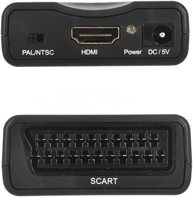 Alt view image 3 of 6 - SCART To HDMI 1080P Video Audio Upscale Converter HDMI To Scart Adapter For Sky Box STB With Cable For HD TV DVD