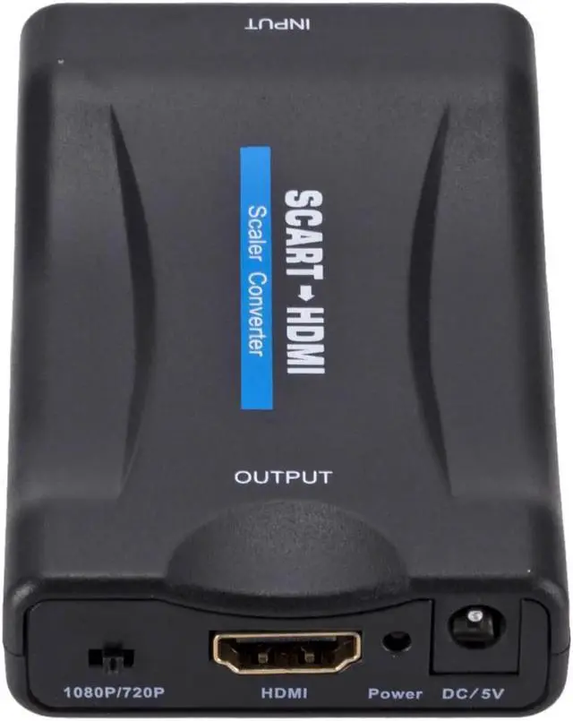 Alt view image 6 of 6 - SCART To HDMI 1080P Video Audio Upscale Converter HDMI To Scart Adapter For Sky Box STB With Cable For HD TV DVD