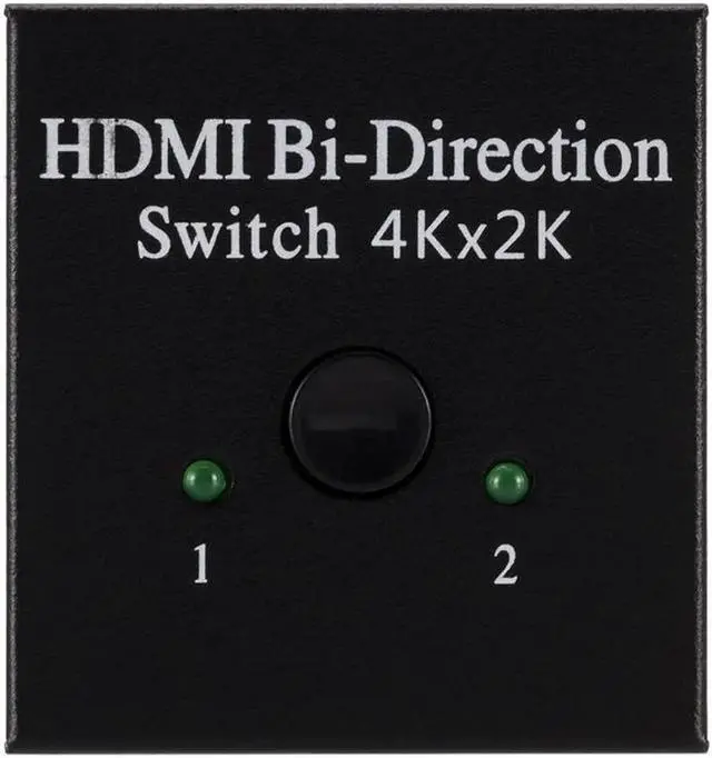 Alt view image 4 of 6 - HDMI-compatible Splitter 4K Switch KVM Bi-Direction 1x2/2x1 HDMI-compatible Switcher 2 in1 Out for PS4/3 TV Box Switcher Adapter