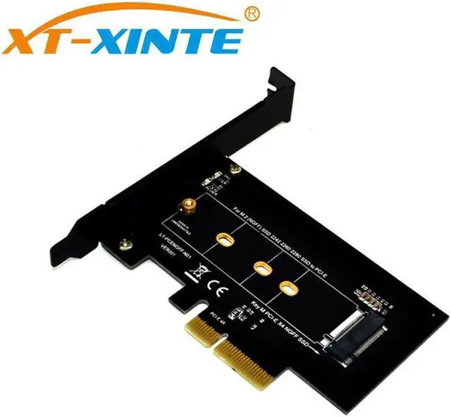 Main image of PCI-Express PCI-E 3.0 X4 to M.2 NGFF M Key Slot Converter Adapter Card M2 Nvme PCIE SSD Riser Card for Desktop 2280 2230 2242
