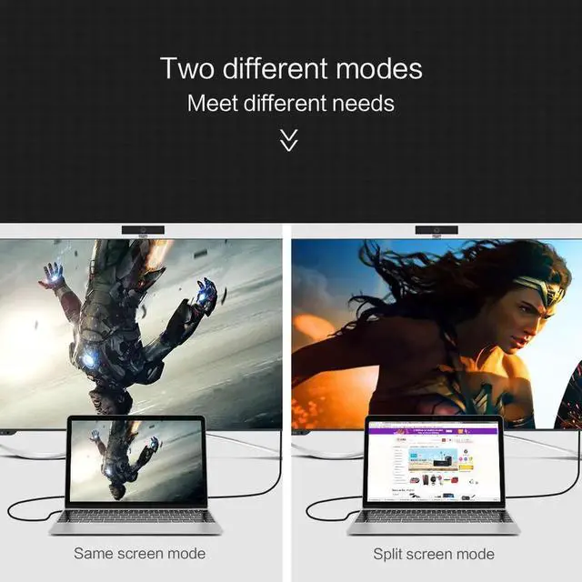 Alt view image 2 of 6 - 3D 4K Ethernet HDMI to HDMI cable Connector 1m 2m 3m HDMI 2.0 cable 1080P Metal head Adapter for PC HDTV Projector computer