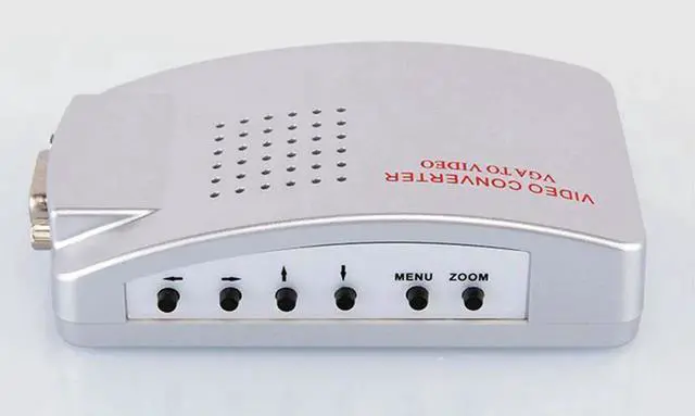 Alt view image 4 of 6 - Mini VGA to BNC Connector Signal Adapter Converter Video Switch Box Composite for Computer Laptop PC PAL VGA to TV AV RCA
