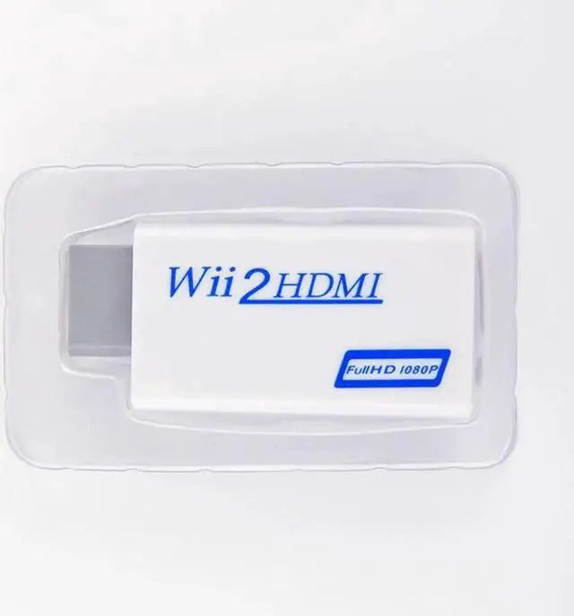 Alt view image 5 of 5 - HW2904 Wii to HDMI converter Wii game console Wii to HDMI 1080p HD conversion head