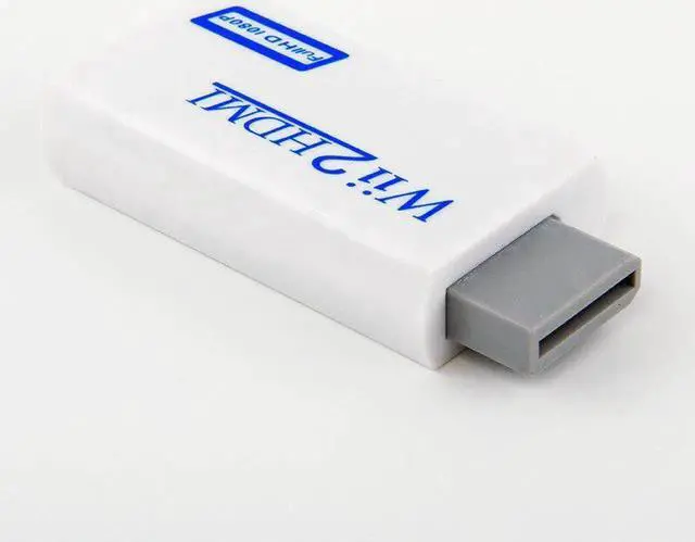 Alt view image 3 of 5 - HW2904 Wii to HDMI converter Wii game console Wii to HDMI 1080p HD conversion head