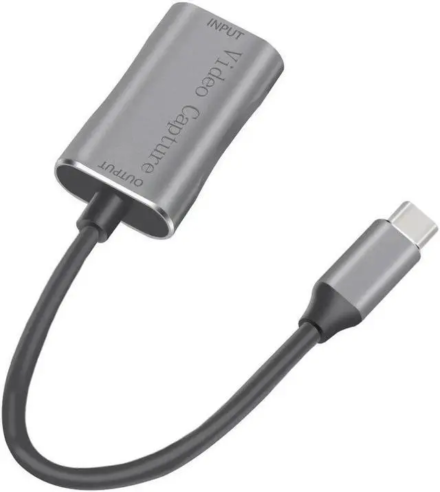 Alt view image 6 of 6 - HDMI-compatible 4K HD Audio Video Capture Card 1080P 60Hz Video Recording Live Steaming Capture Adapter for PS4/5 Xbox Switch