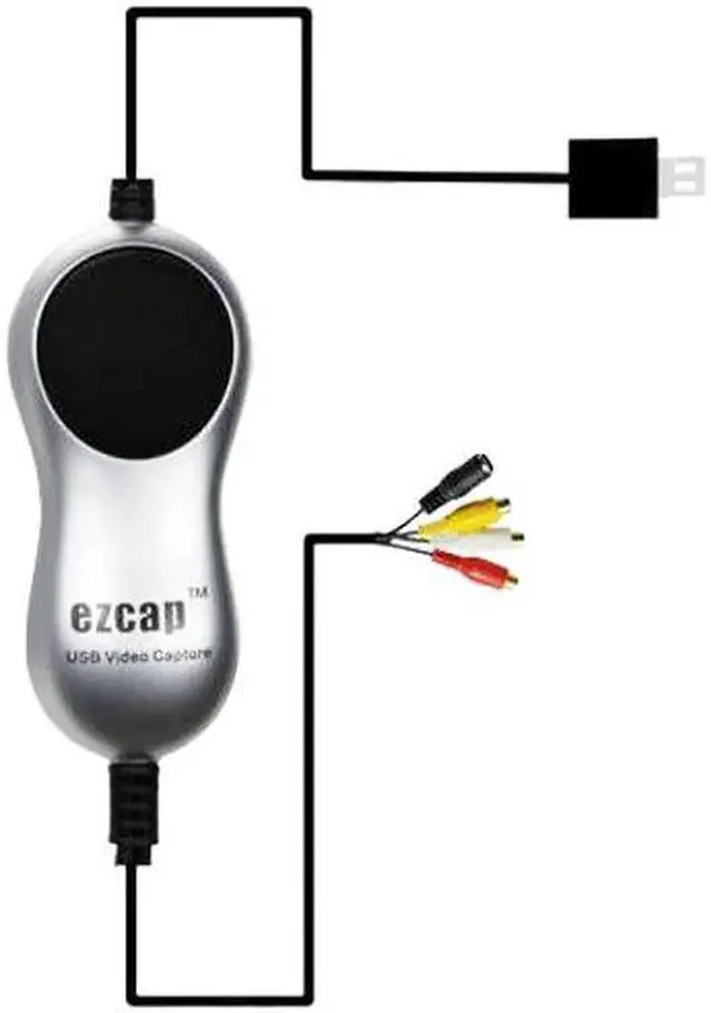 Alt view image 4 of 4 - USB 2.0 HD video Capture TV DVD VHS DVR adapter recorder conversion analog video digital audio for Windows 10 8.1 7