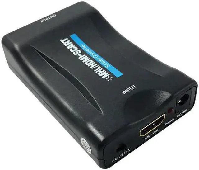 Main image of 1080P HDMI To SCART Video Stereo Audio Converter Adapter For Sky Box HD TV DVD STB