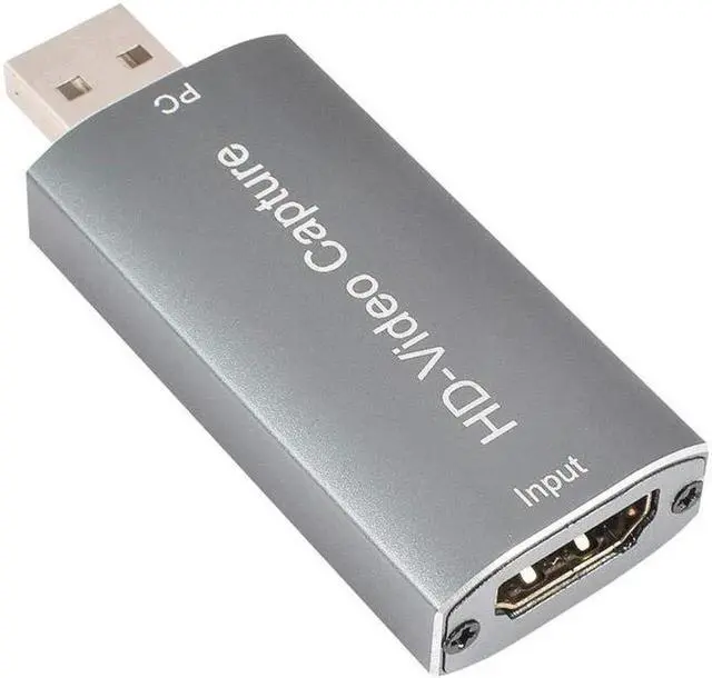 Alt view image 3 of 5 - 4K@30Hz To 1080P 60HzCapture Card 4K HDMI-compatible To USB 2.0 Capturer Video Grabber Live Streaming Box Recording for PS4 XBOX