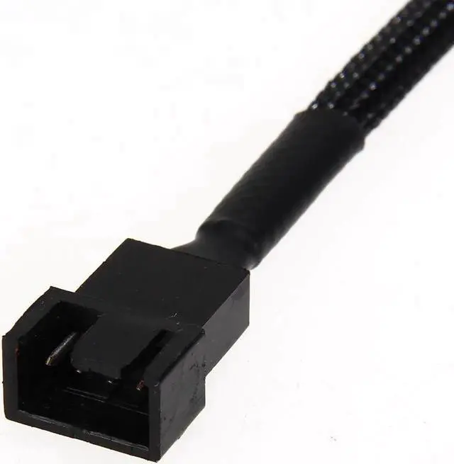 Alt view image 6 of 6 - 5-Pack 4 Pin PWM Connector Case Fan Extension Power Cable for Compure CPU Cooling System for Computer Case Fan