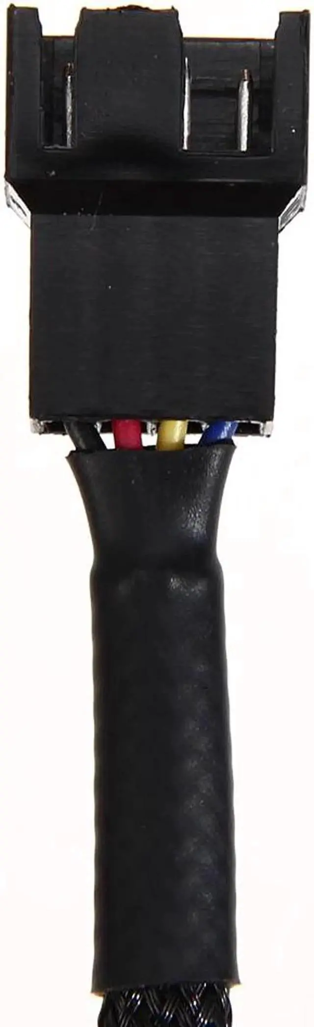 Alt view image 5 of 6 - 5-Pack 4 Pin PWM Connector Case Fan Extension Power Cable for Compure CPU Cooling System for Computer Case Fan