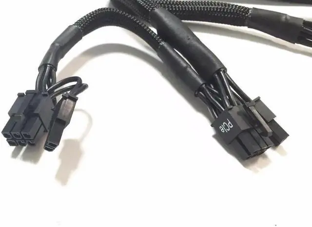 Alt view image 5 of 6 - Aomoproing PCI-E Dual 8Pin to 8Pin(6+2Pin) Modular Power Supply Cable for C*orsair RM1000X RM550X 650X 750X 850X