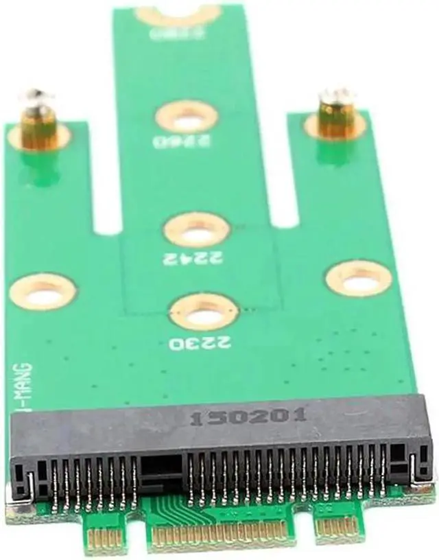Alt view image 2 of 3 - mSATA Mini PCI-E 3.0 SSD to NGFF M.2 B (SATA interface) adapter card