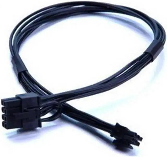 Alt view image 2 of 4 - Mini 6-pin 6pin to 8-pin 8Pin PCIe Video Card Power Cable for Apple Mac Pro
