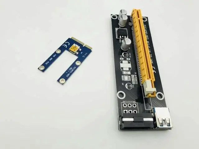 Alt view image 6 of 6 - USB 3.0 PCIe 1x to PCI Express x16 Riser Card for Laptop External Graphics Card GDC Miner mini PCIe to PCI-e Slot for BTC Mining