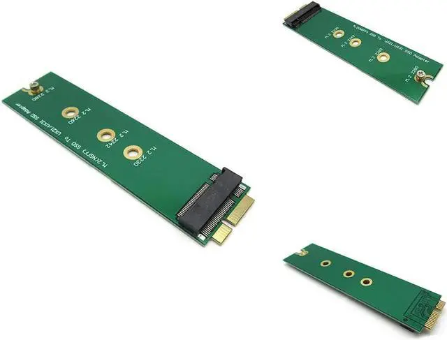 Alt view image 4 of 5 - PCIE PCI express 2 Lane M.2 PCI-E ssd SSD 30mm 42mm to for EP121 UX21 UX31 ADATA XM11 SSD Add on Cards PCBA