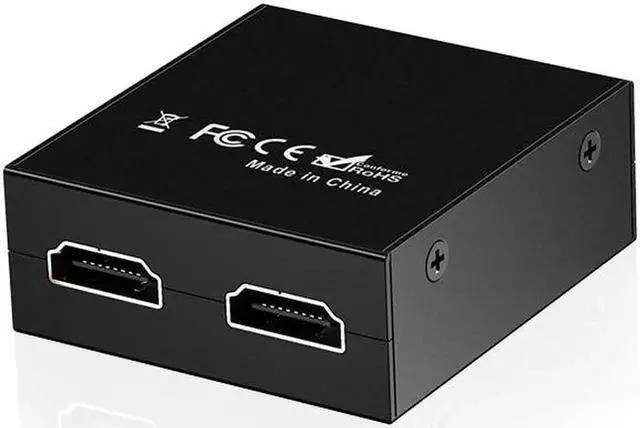 Alt view image 4 of 6 - OULLX Switch KVM HDMI-Compatible Splitter 4K Bi-Direction 1x2/2x1 Adapter For HDMI Switcher 2in1 Out For PS5/4 XBox TV Computer