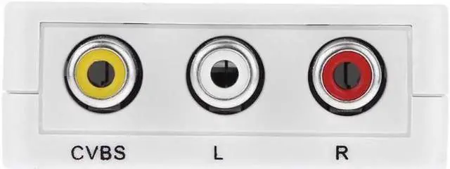 Alt view image 4 of 6 - Mini 1080P Composite AV RCA to HDMI Video Converter Adapter Full HD 720/1080p UP Scaler AV2HDMI for HDTV Standard TV