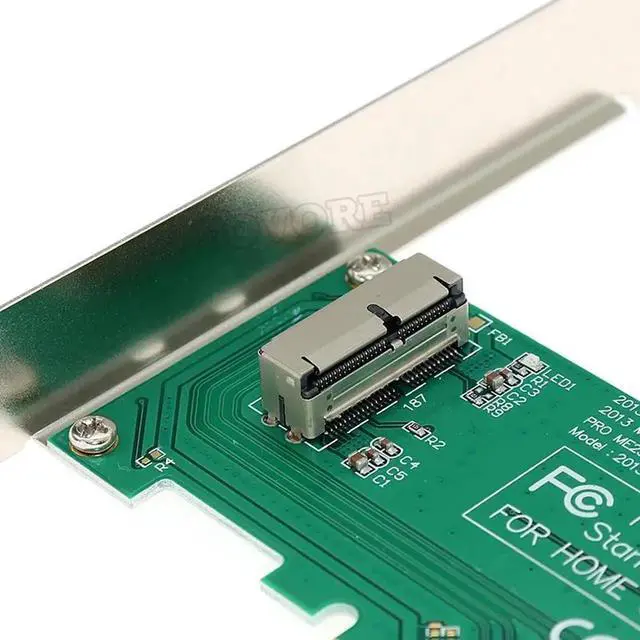 Alt view image 2 of 6 - PCIE PCI-Express PCI-E PCI Express to for 2013 2014 2015 Apple Macbook Pro Air SSD Convert Card for A1493 A1502 A1465 A1466