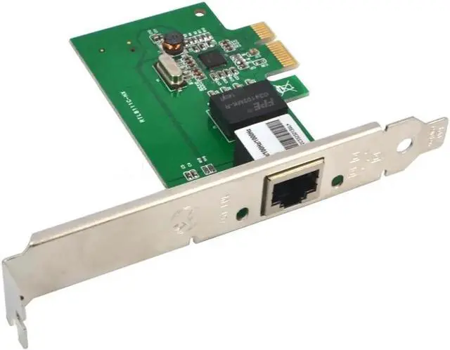 Alt view image 4 of 4 - Ethernet PCI Express PCI-E Network Controller Card 10/100/1000Mbps RJ45 Lan Adapter Converter Desktop PC 1000 Gigabit