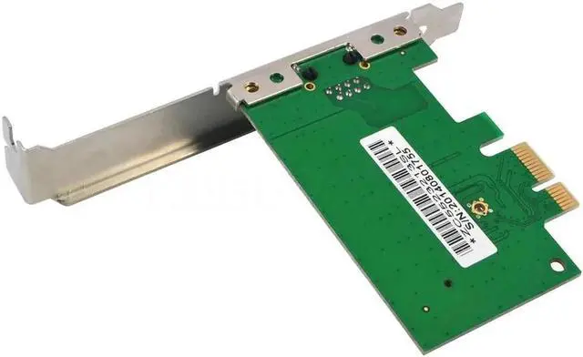 Alt view image 3 of 4 - Ethernet PCI Express PCI-E Network Controller Card 10/100/1000Mbps RJ45 Lan Adapter Converter Desktop PC 1000 Gigabit