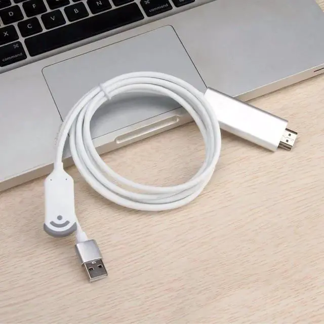 Alt view image 6 of 6 - Wireless Display Cable Adapter WiFi HDMI Dongle Mirascreen HDTV Adapter for iOS Android Smartphones TV HD Video Cable Drop Ship