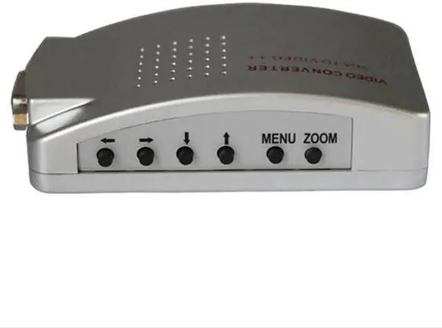 Alt view image 4 of 6 - Universal PC VGA to TV AV RCA Signal Adapter Converter Video Switch Box Supports NTSC PAL for computer peripherals