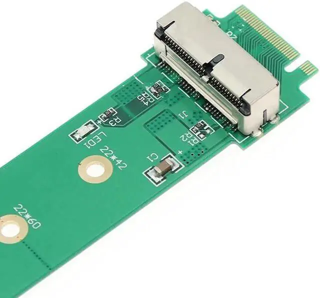 Alt view image 2 of 6 - Adapter Hard Disk SSD M2 To M.2 NGFF PCIE X4 Adapter For Apple MacBook Air Mac Pro 2013 2014 2015 A1465 A1466 M2 SSD