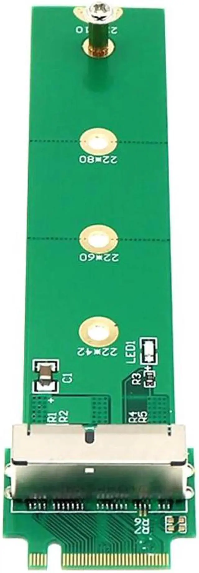 Alt view image 3 of 6 - Adapter Hard Disk SSD M2 To M.2 NGFF PCIE X4 Adapter For Apple MacBook Air Mac Pro 2013 2014 2015 A1465 A1466 M2 SSD