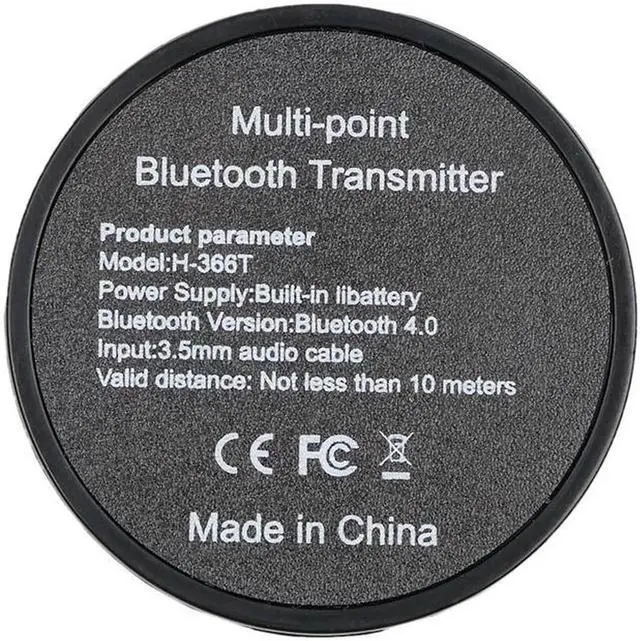 Alt view image 5 of 6 - Hotest Wireless audio adapter Hands Music Stereo Car Audio Player Dongle Adapter H-366T for TV Smart PC DVD MP3