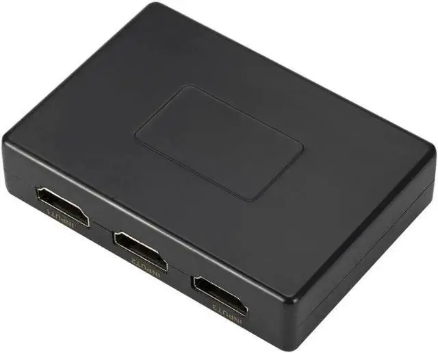 Alt view image 4 of 6 - HDMI Switch 4K Switcher 3 in 1 out HD 1080P Video Cable Splitter 1x3 Hub Adapter Converter for PS4/3 TV Box HDTV PC