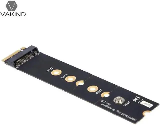Alt view image 3 of 6 - Flexiable 4 Layer PCB PCI-e PCI Express M.2 NGFF M Key Extender Adapter Converter with Screw Driver Support 2280 2260 22110
